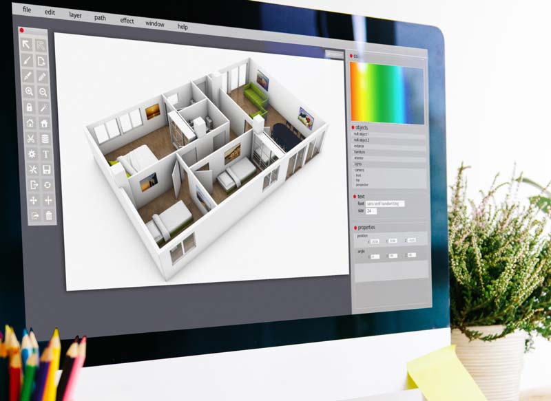 Een interieur ontwerpen op afstand