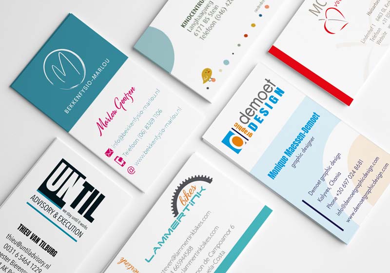 Waarom een visitekaartje laten ontwerpen