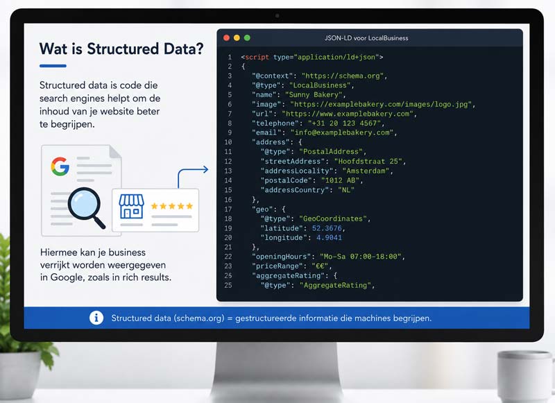 Het belang van structured data op je website